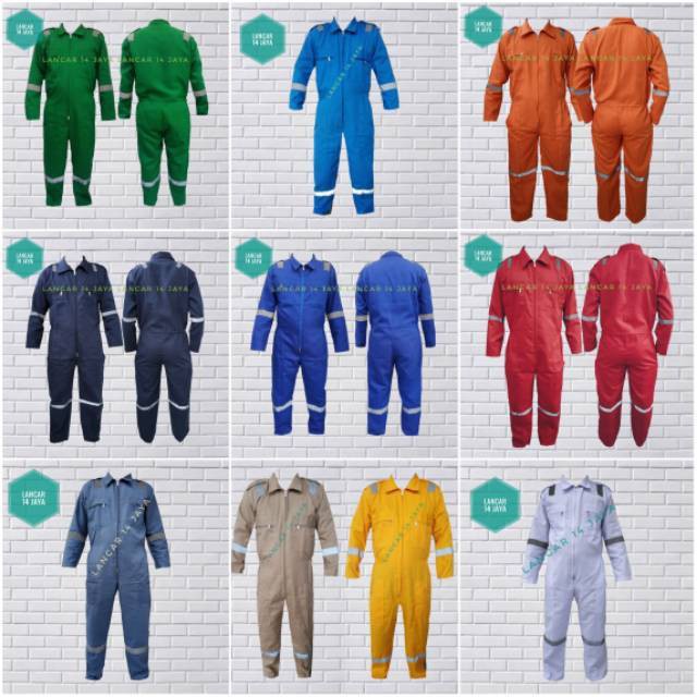 AGEN Katelpak skotlet - Wearpack Safety Coverall - Wearpack Scotlight - Seragam Kerja Proyek fosfor