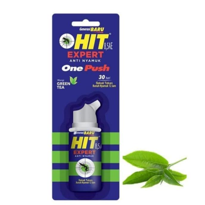 Hit One Push Green Tea / Obat nyamuk 30 Hr rod14 Ayo Order
