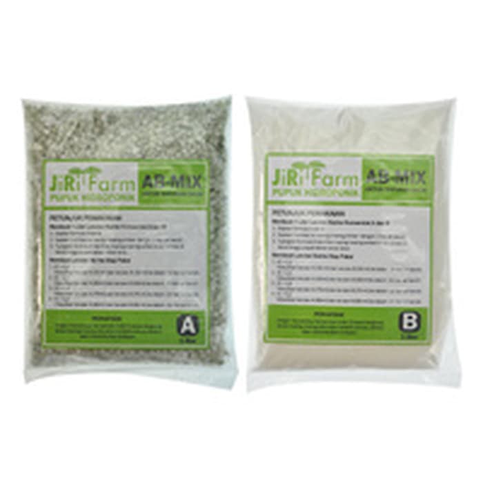 Best Seller AB Mix 1L Konsentrat (Bubuk) Pupuk/Nutrisi Hidroponik Sayuran Daun
