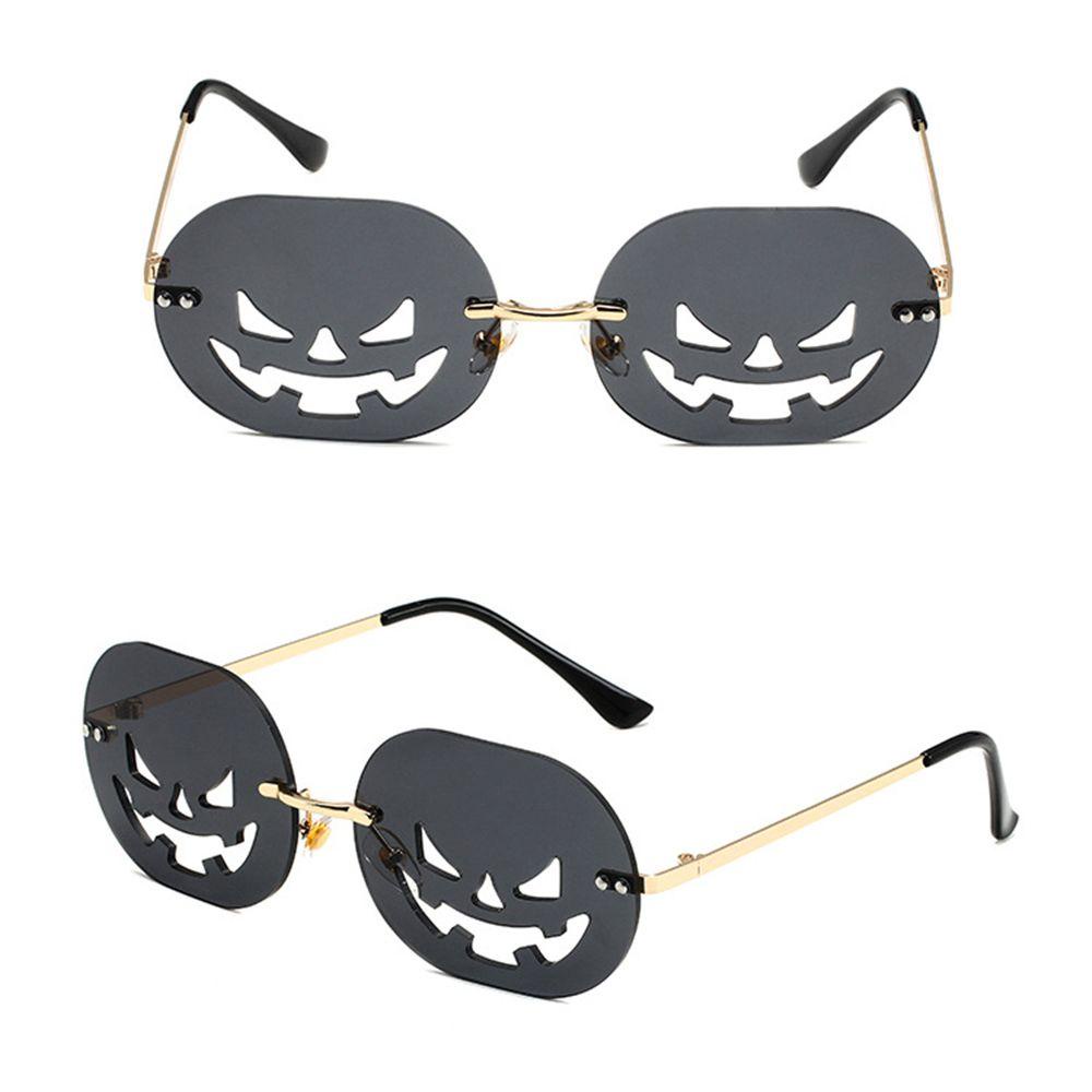 Lily Pumpkin Glasses Kacamata Pesta Vintage Cutout Oval