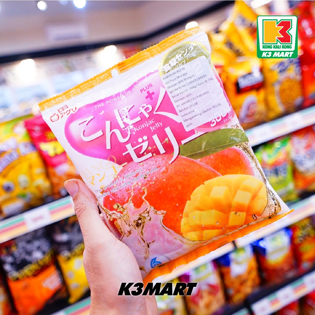 

Yukiguni Aguri Konjac Jelly Mango 108gr