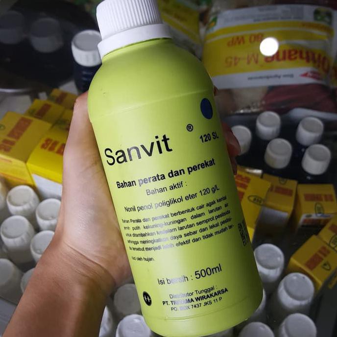 Sanvit 120SL 500ml Perekat dan Perata Emulsi untuk Pestisida