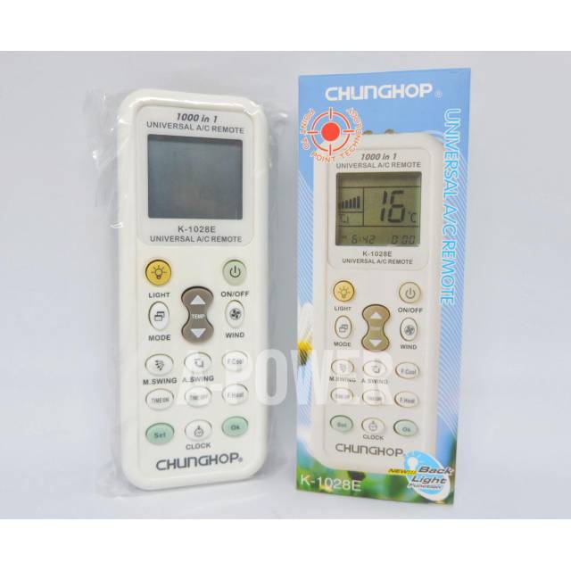 Chunghop - Remote AC Universal/Multi