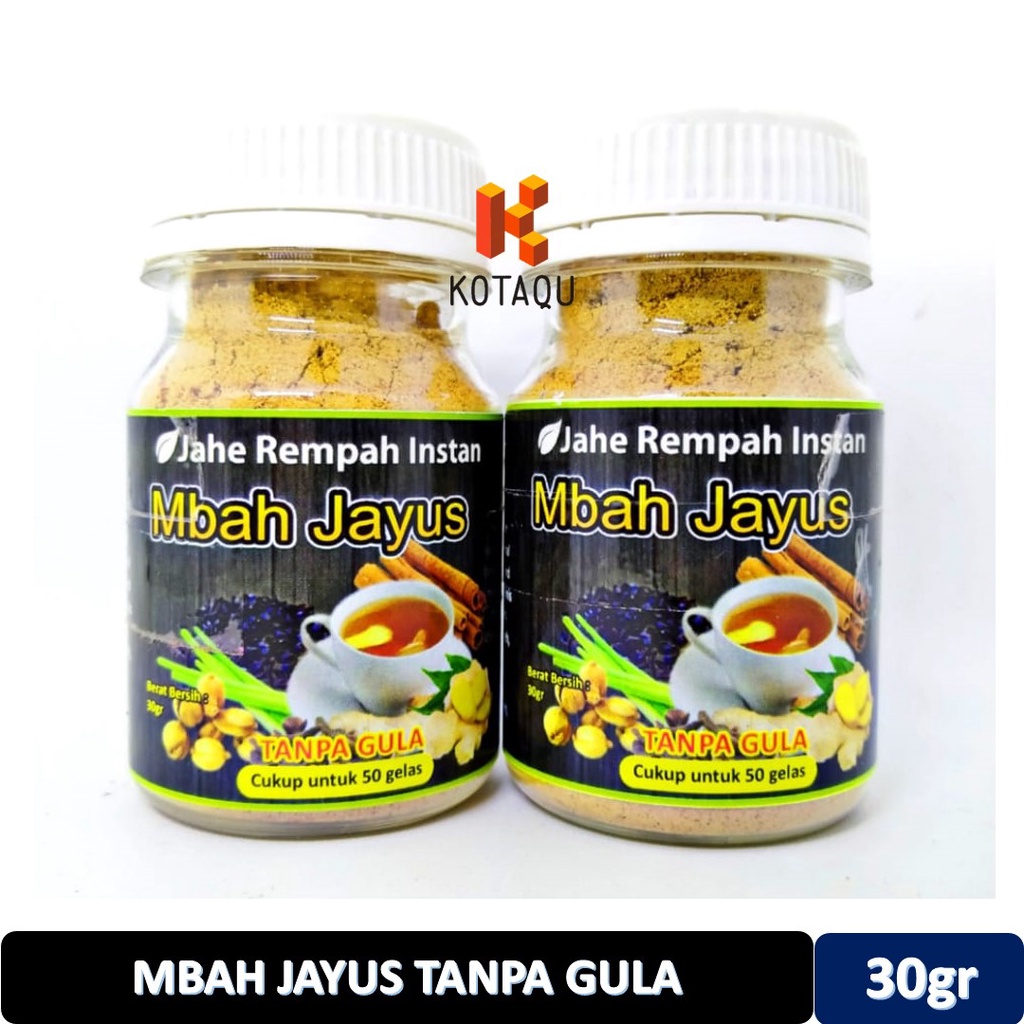 

Mbah Jayus Jahe Rempah Instan Tanpa Gula 30gr