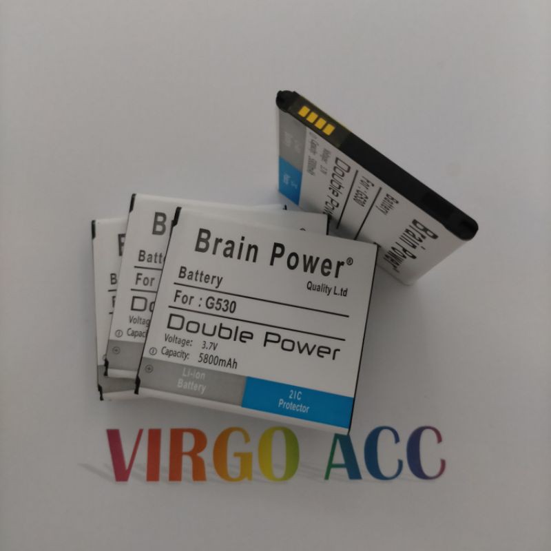 Baterai Batere Batre Double Power Samsung J2 Prime J2 Pro J5 2015 J3 2016 G530 Double Power Battery