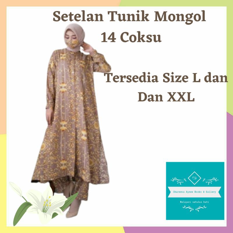 Setelan Tunik Mongol