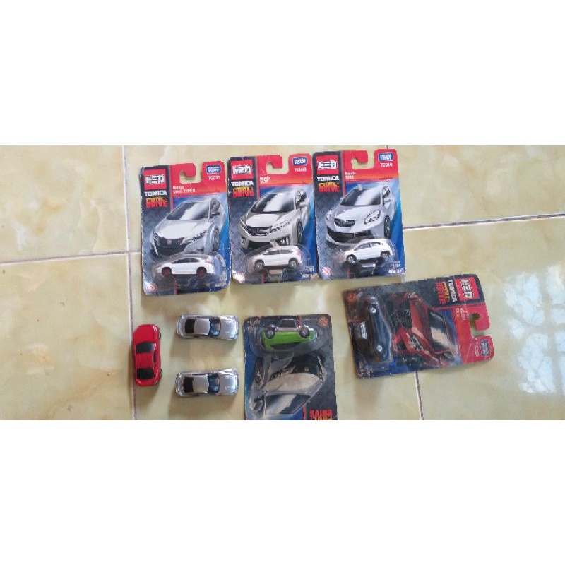 diecast tomica brio Honda jazz civic