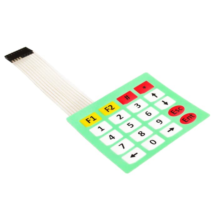 Keypad 4x5 Matrix 20 Key Membrane Switch Keyboard