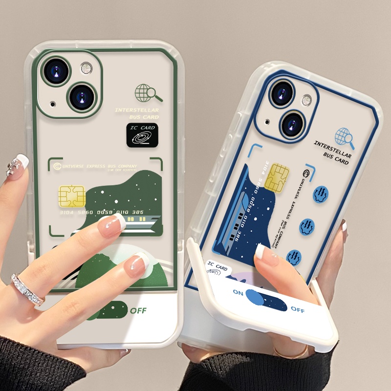 Soft Case Transparan Shockproof Dengan Bracket Untuk Iphone 13 Pro MAX 11 12 Pro X XS MAX XR 7 8 Plus 6 6s