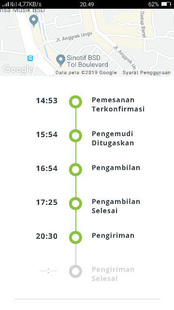 Payung Terbalik Reverse Umbrella With C Handle