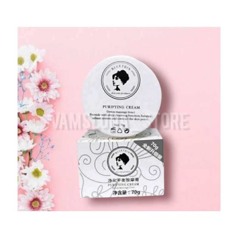 Cream Detox Purifying 70 Gram krem detok Cream Face Massage Whiteninng Purifying Cream