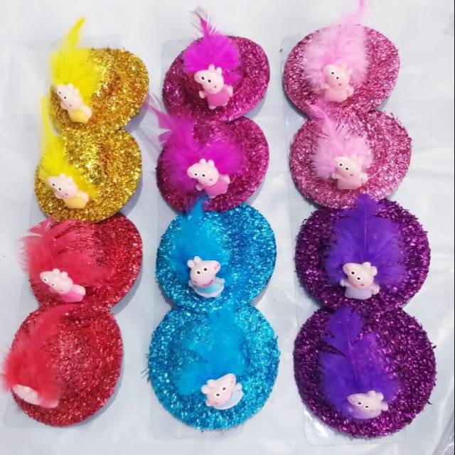 grosir  Jepit topi bliter isi 12 PCS