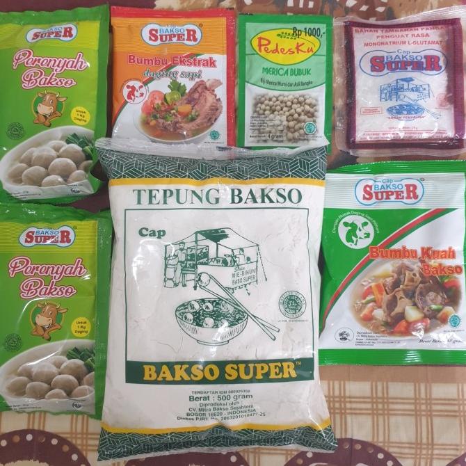 

[COD] Tepung Bakso Paket Bakso Garing Kres Kres Kres + MSG [COD]