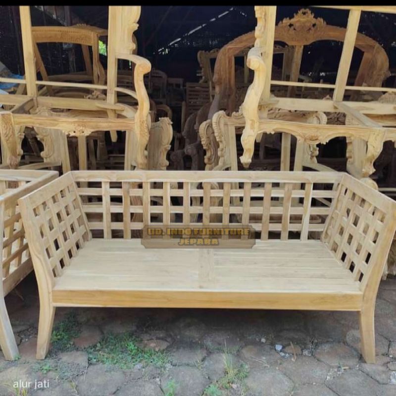 bale bale teras bangku taman furnitur jati jepara murah