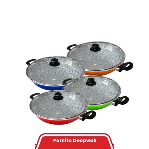 Deep Wok Porcelain Maxim Pornito 33 cm