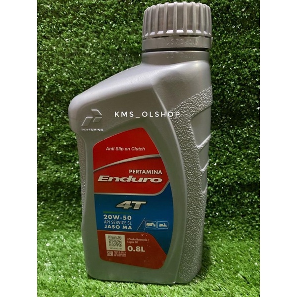 Oli Enduro 4T SAE 20W-50 800ml Oli Mesin Pertamina Enduro 0,8 Liter (Asli)