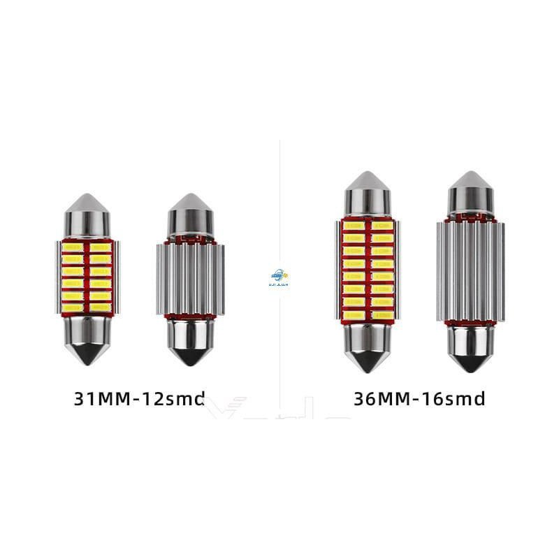 Lampu LED Plafon Kabin Mobil 4014 SMD 31MM&amp; 36MM Cabin Lampu Mobil