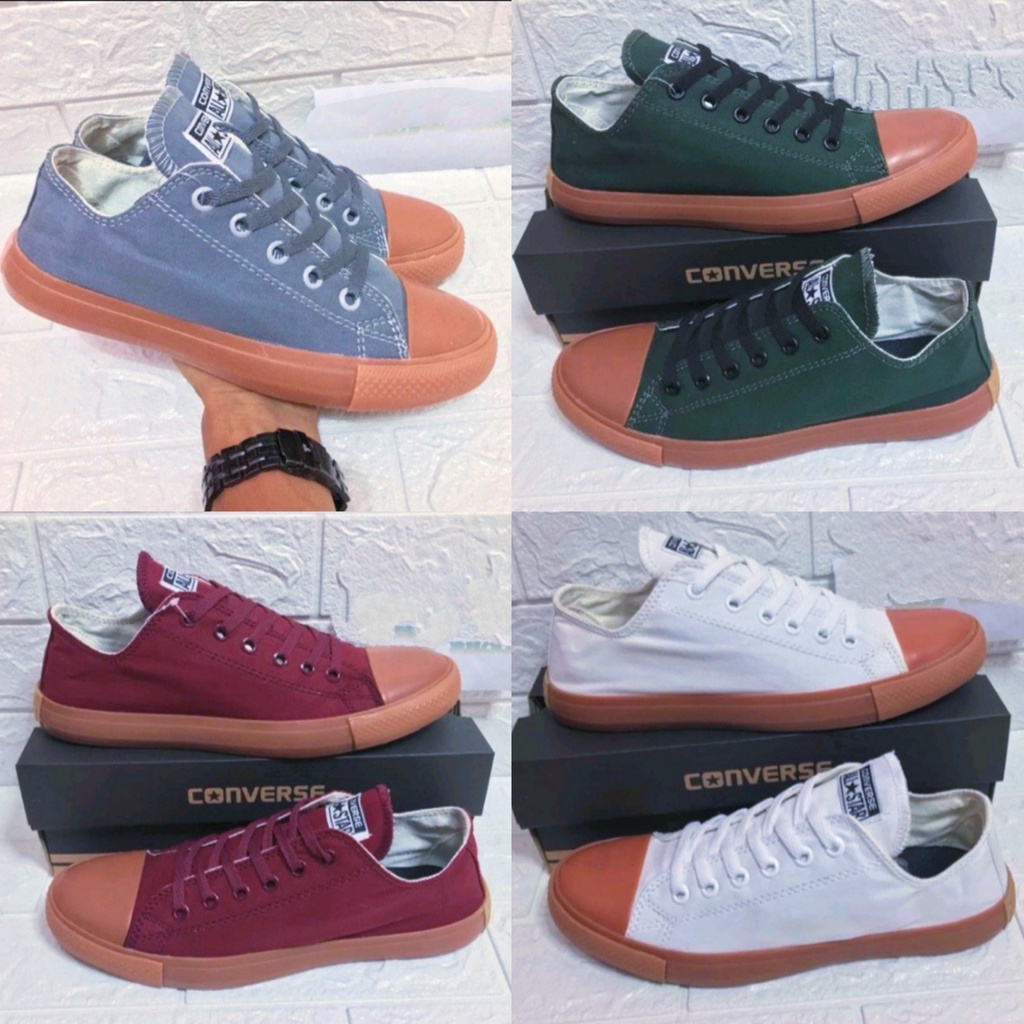 Sneakers gum Converse sepatu kekinian terbaru..