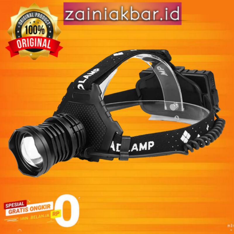 Senter kepala Litwod Senter Headlamp LED XHP70 8000 Lumens - 2064

