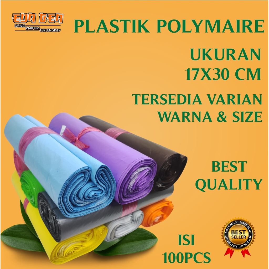

PLASTIK POLYMAILER / PLASTIK PACKING ONLINE SHOP UKURAN 17x30CM & SUDAH TERMASUK LEM KUALITAS PREMIUM TERBAIK.