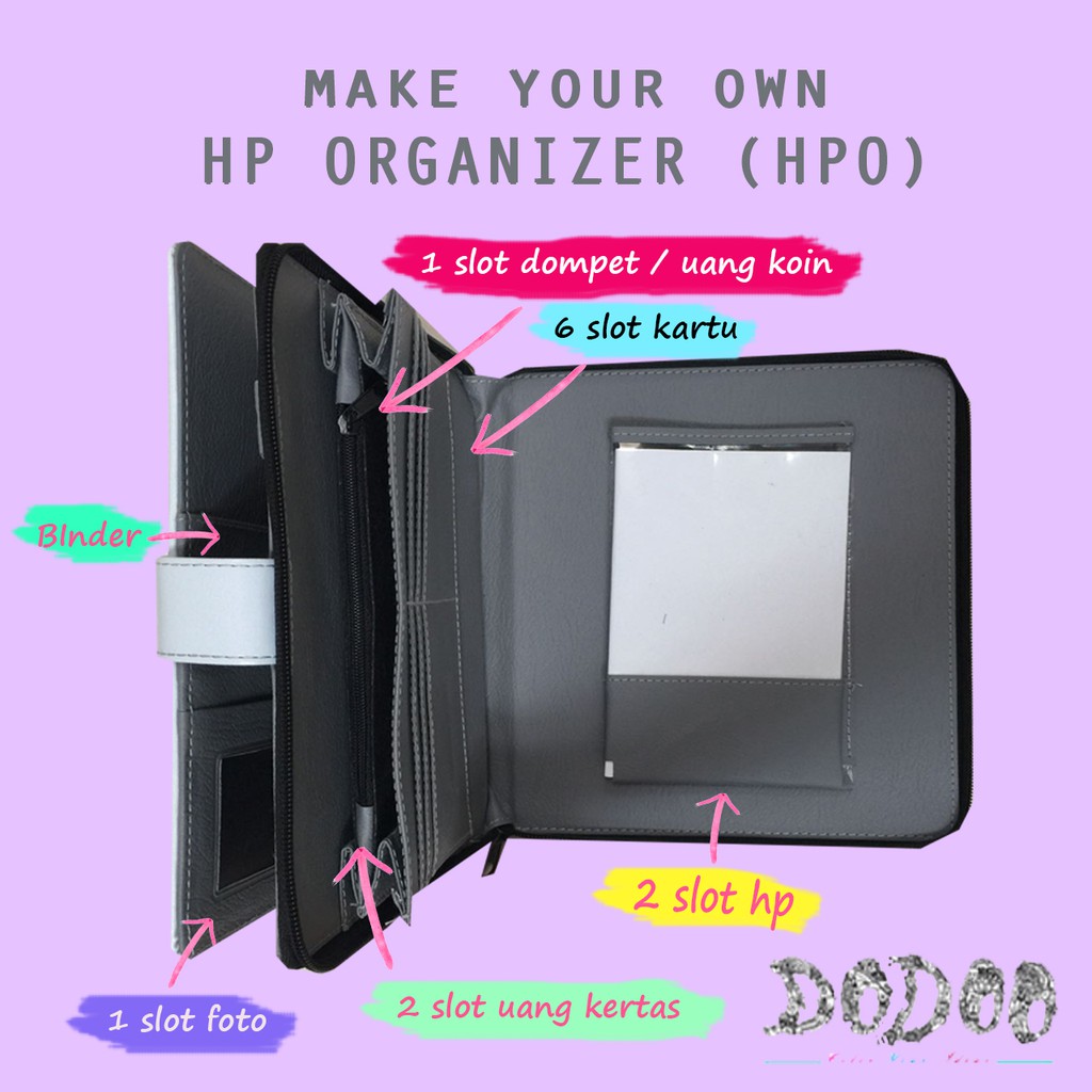 

BINDER HPO CUSTOM (FREE EDIT) FREE KERTAS DAN PULPEN