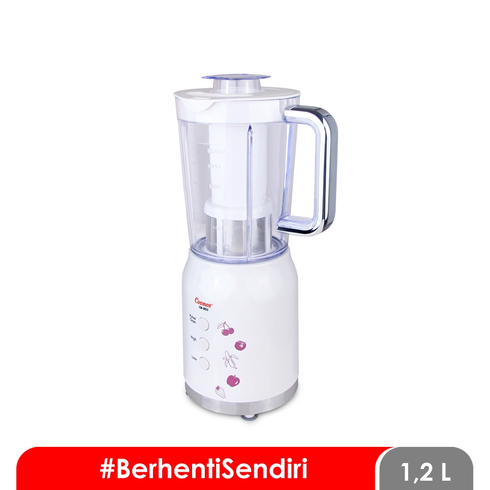 COSMOS Blender Plastik 1.2 Liter 4 in 1 - Blenz Series CB-802