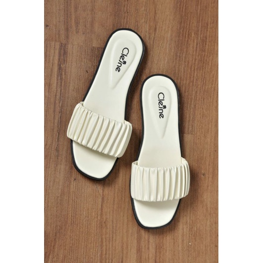 Sandal Teplek Model Kerut Bahan Premi (Raisa 03)