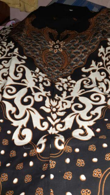 Indra Loka Kemeja Batik Pria Katun Sragenan Full Furing