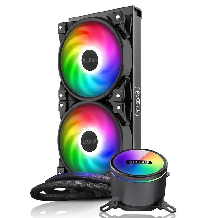 NEW PC COOLER GI-CX240 ARGB - LIQUID CPU COOLER 240mm Order Gan