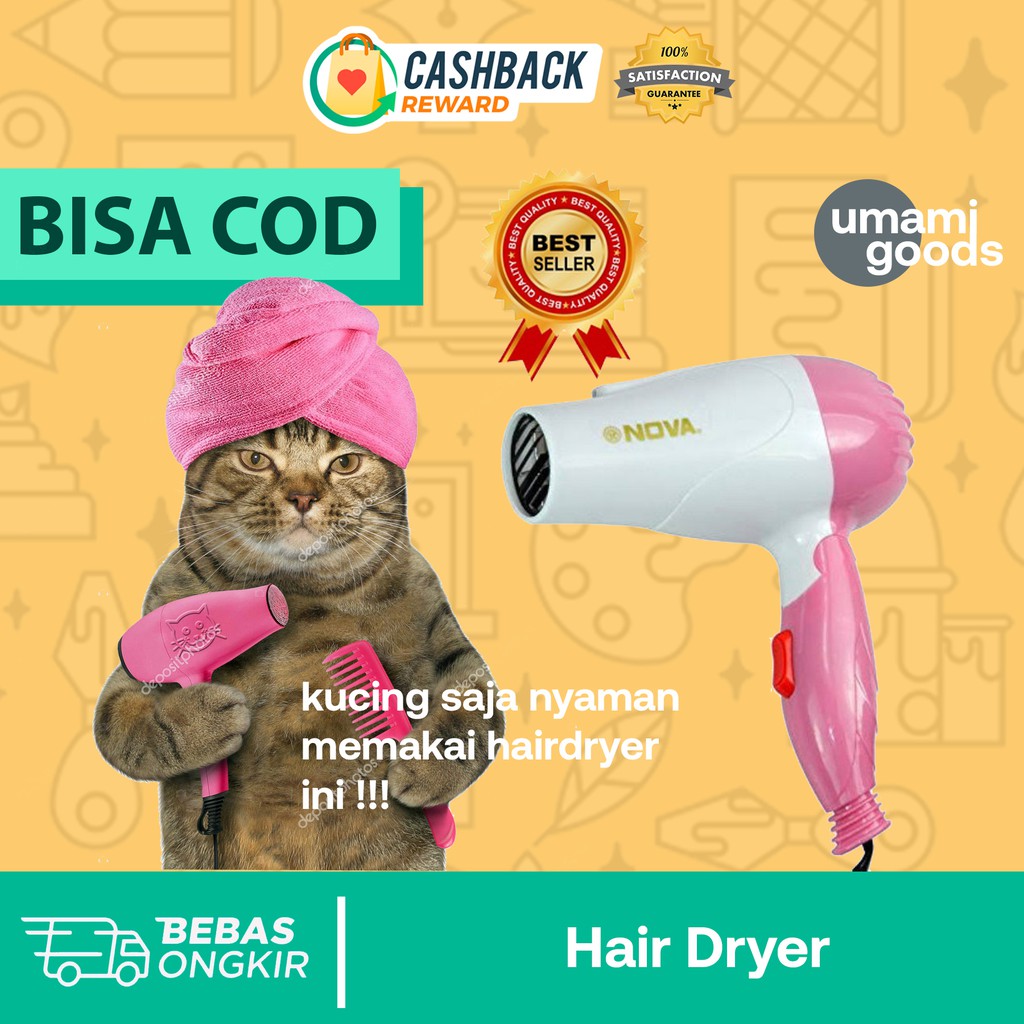 Hair Dryer Kucing Pengering Rambut Bulu Kucing Anjing Kelinci Grooming Hewan Hair Dryer Lipat Shopee Indonesia