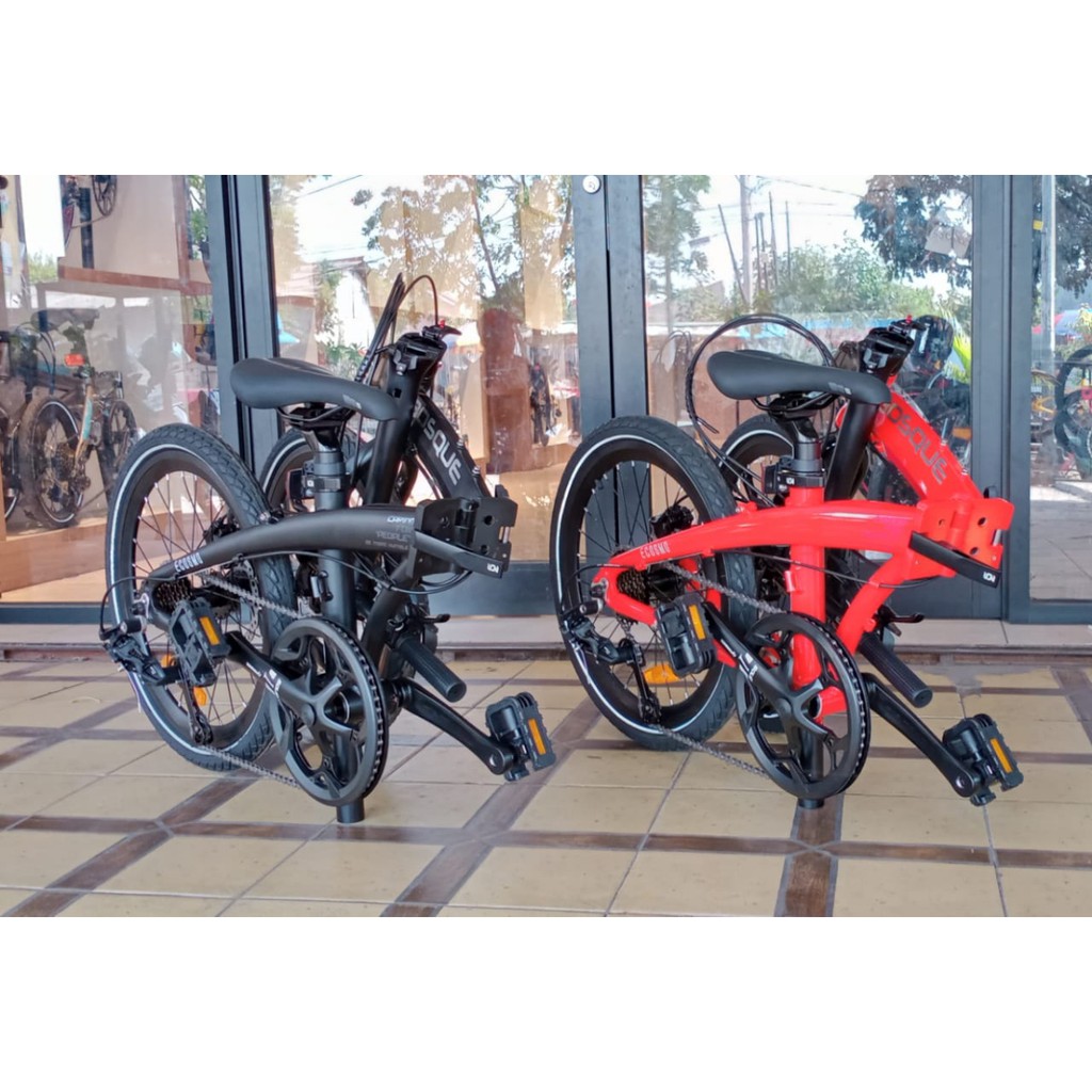 Folding Bike 20 Element Ecosmo 8 speed Bosque