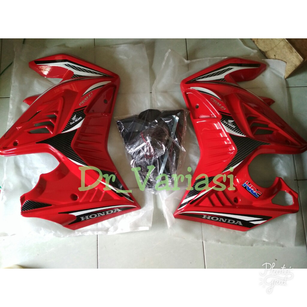 Half Fairing New CB150R Merah Ferrari Atau Merah Cabe