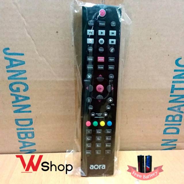 REMOTE/REMOT RESIVER TV PARABOLA AORA ORIGINAL