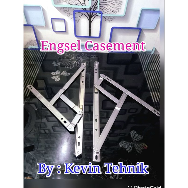 Engsel Casement 14 inch Stainless Steel, Engsel Jendela Alumunium