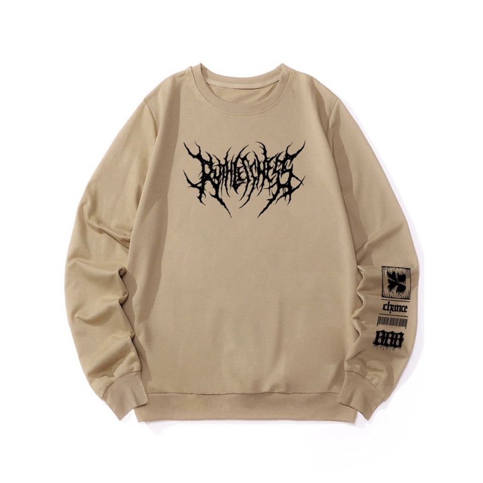 METAL Rutches Sweater Crewneck || Sweater Basic Musik Metal || Pria &amp; Wanita Sz M - L - XL