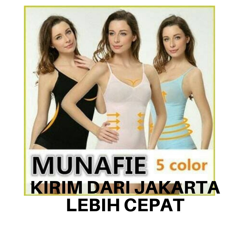 Munafie Camisole Korset Atasan Tanktop