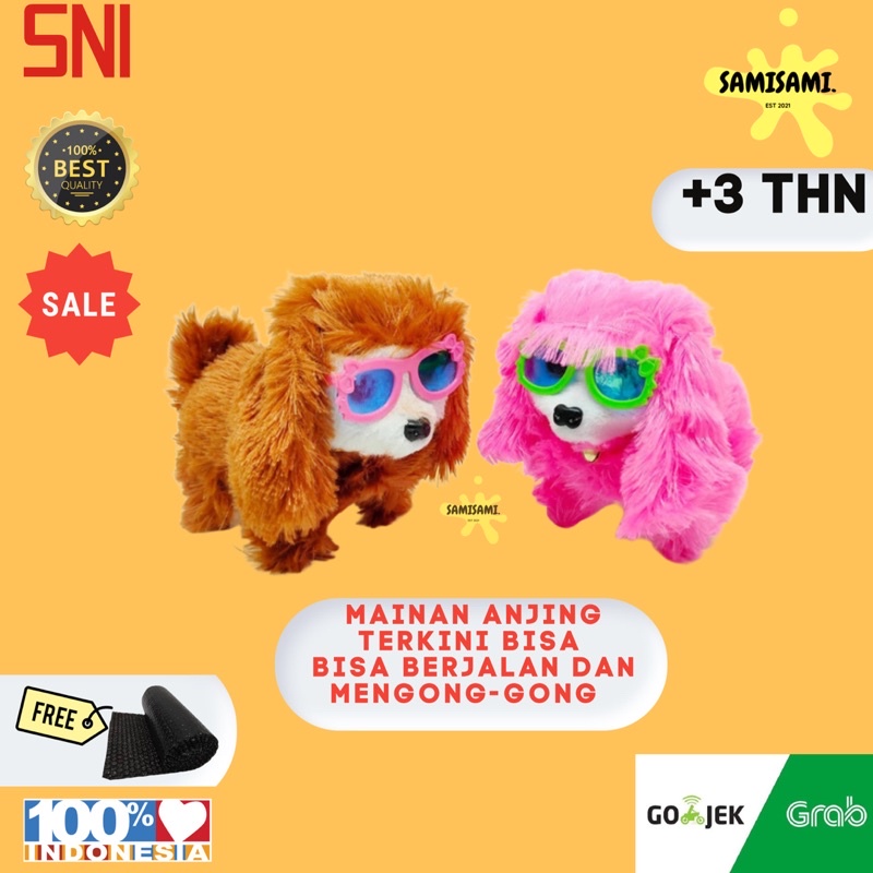 Mainan Anak Boneka Anjing Bisa Jalan Mainan Anak Anjing Mainan Anak Anjing Berbunyi