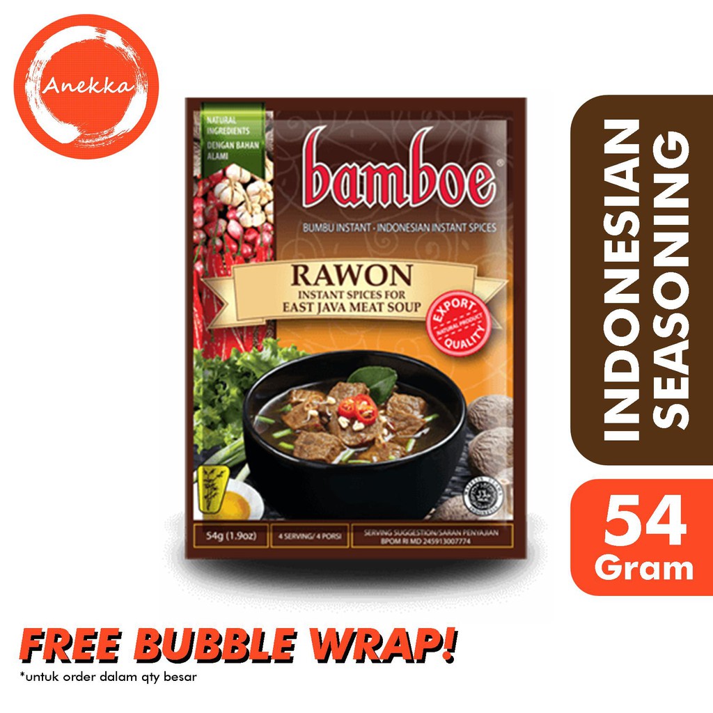 

Bamboe Instant Bumbu Rawon [Sachet 54gram]