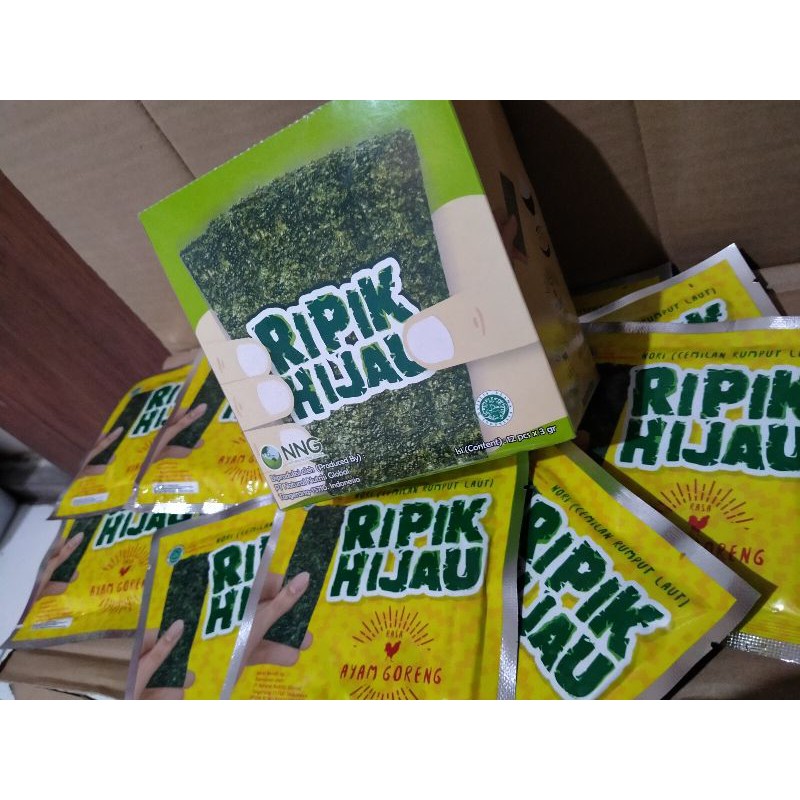

RIPIK HIJAU 12pcs x 3g