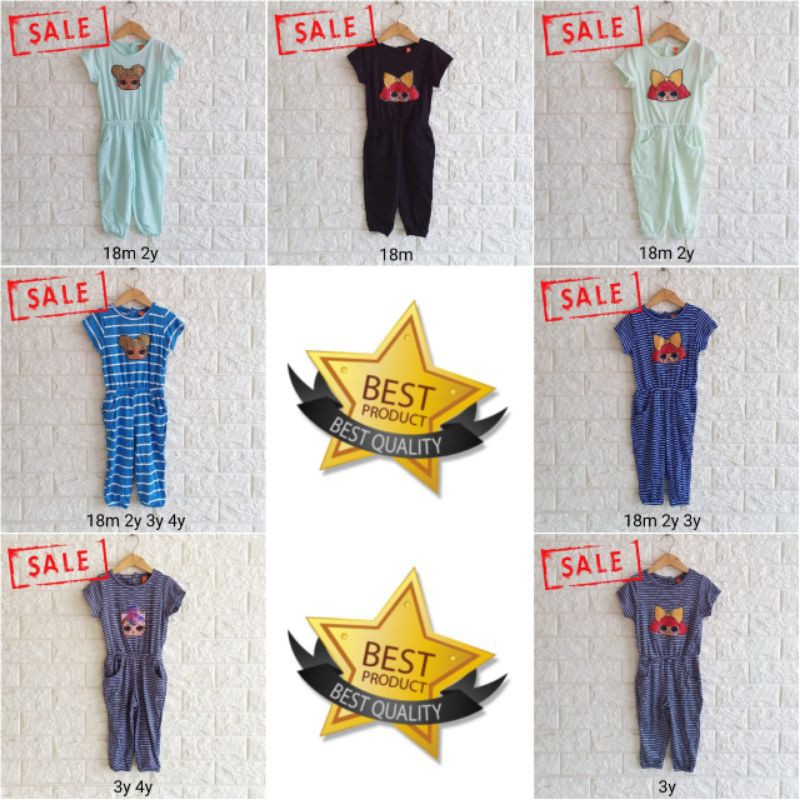 Jumpsuit MY BEE KIDS aplikasi led bisa nyala