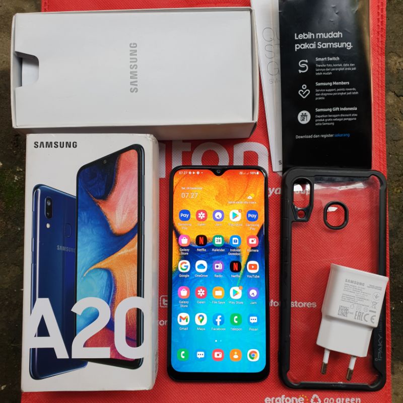 Samsung A20 3/32 second Fullset Ori-2