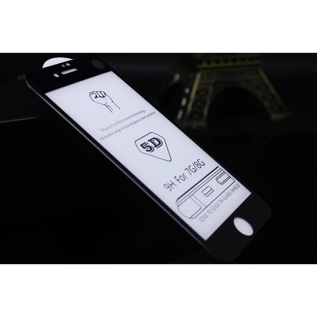 FS tempered Glass Anti Gores Color Premium Full Body Iphone X