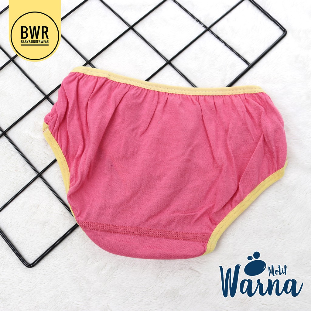 [ 3pc ] CD GOLDEN NICK WARNA GELAP 045 | CD Anak Golden Nick | Celana Dalam Anak Perempuan - Bwr V