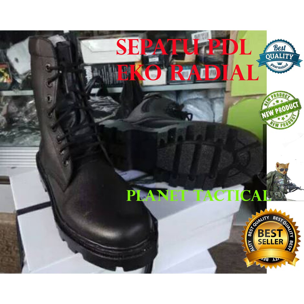 Sepatu PDL EKO RADIAL LINMAS SECURITY GROSIR