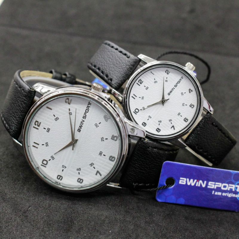 BWIN SPORT M1012 G/L JAM TANGAN COUPLE BWIN SPORT Type M1012G/L ORIGINAL Jam Tangan Couple Murah