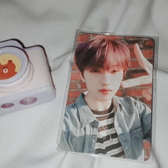 Photocard AR Selca Jisung PC AR Jisung Park NCT Dream Hot Sauce Jewel Case Ver