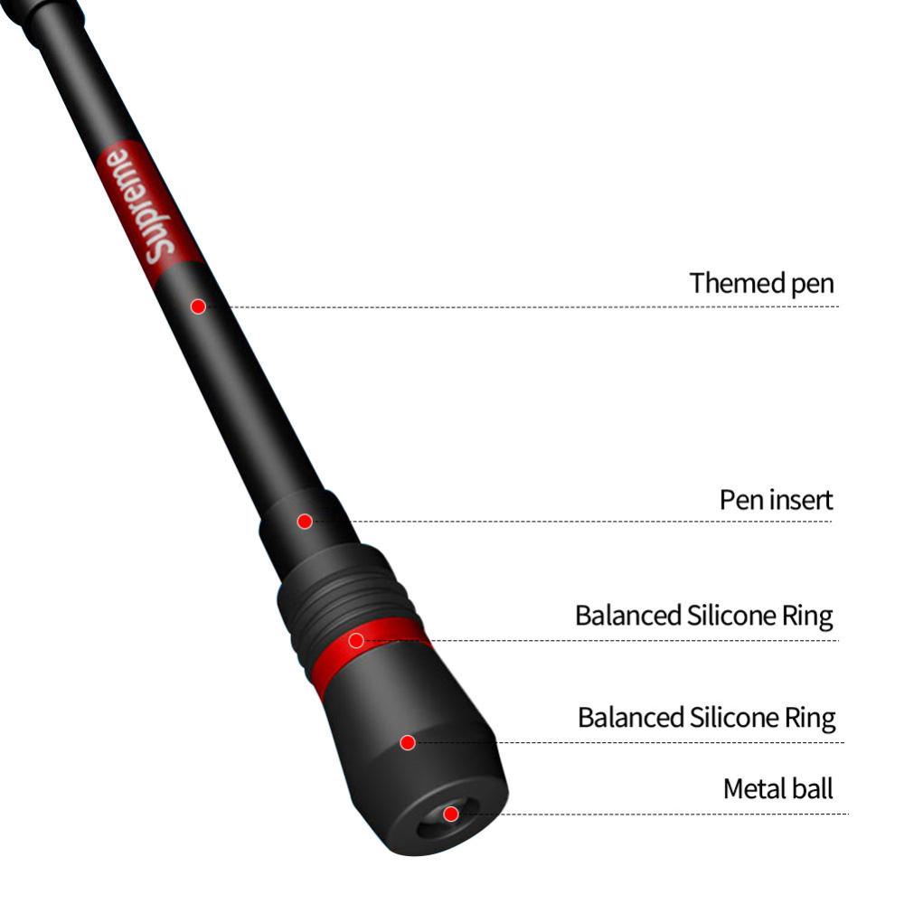 Timekey 1PC Pulpen Gel 0.5mm Model Putar Untuk Stationery Anak G1O7