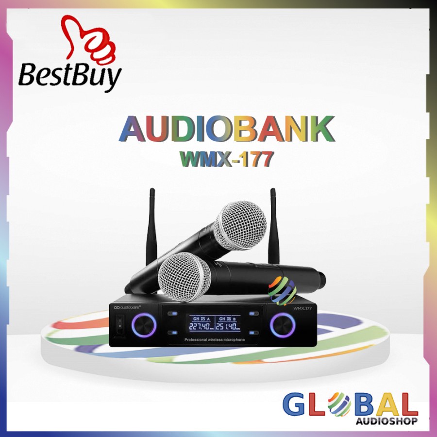 Audiobank WMX 177 Mic Wireless Karaoke WMX177