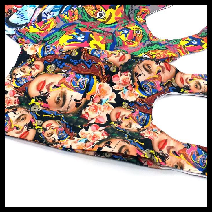 

Shopping Bag Roll Up Ramah Lingkungan Annurat Frida Kahlo