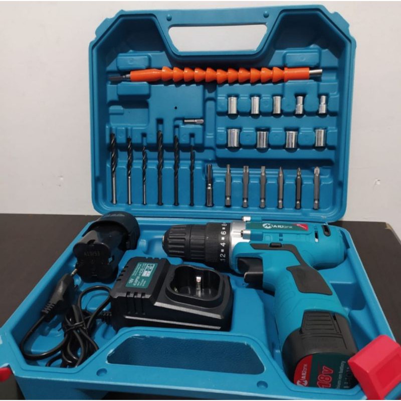 [4 PILIHAN] MAILTANK CORDLES DAN Bor Baterai Cordless Drill Impact 32V DAN 18V Serta 12V by makita Tersedia juga YUKIDO  Bor Cordless 36 volt